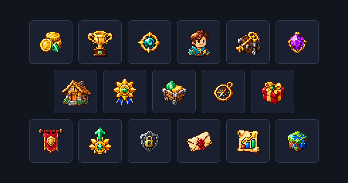 Velor Essentials Icons — Volume 1: a selection of icons from the pack